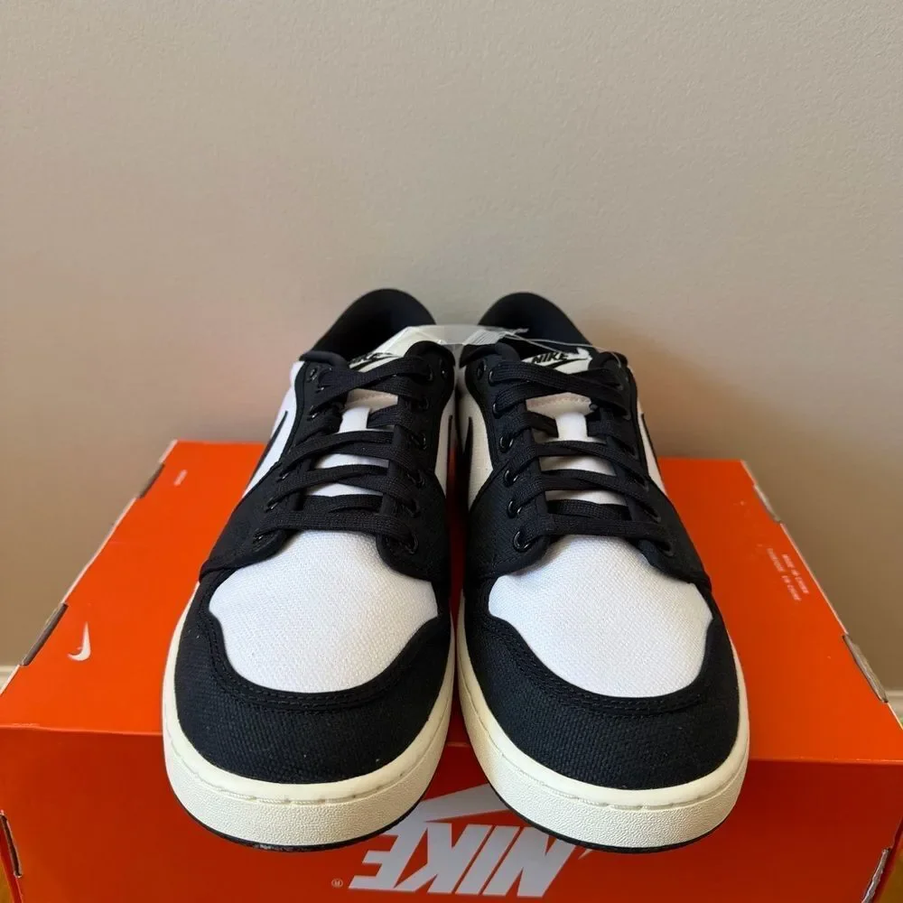 Air Jordan 1 AJKO Retro Low 'White Black Sail' DX4981-100 Men’s Size 10